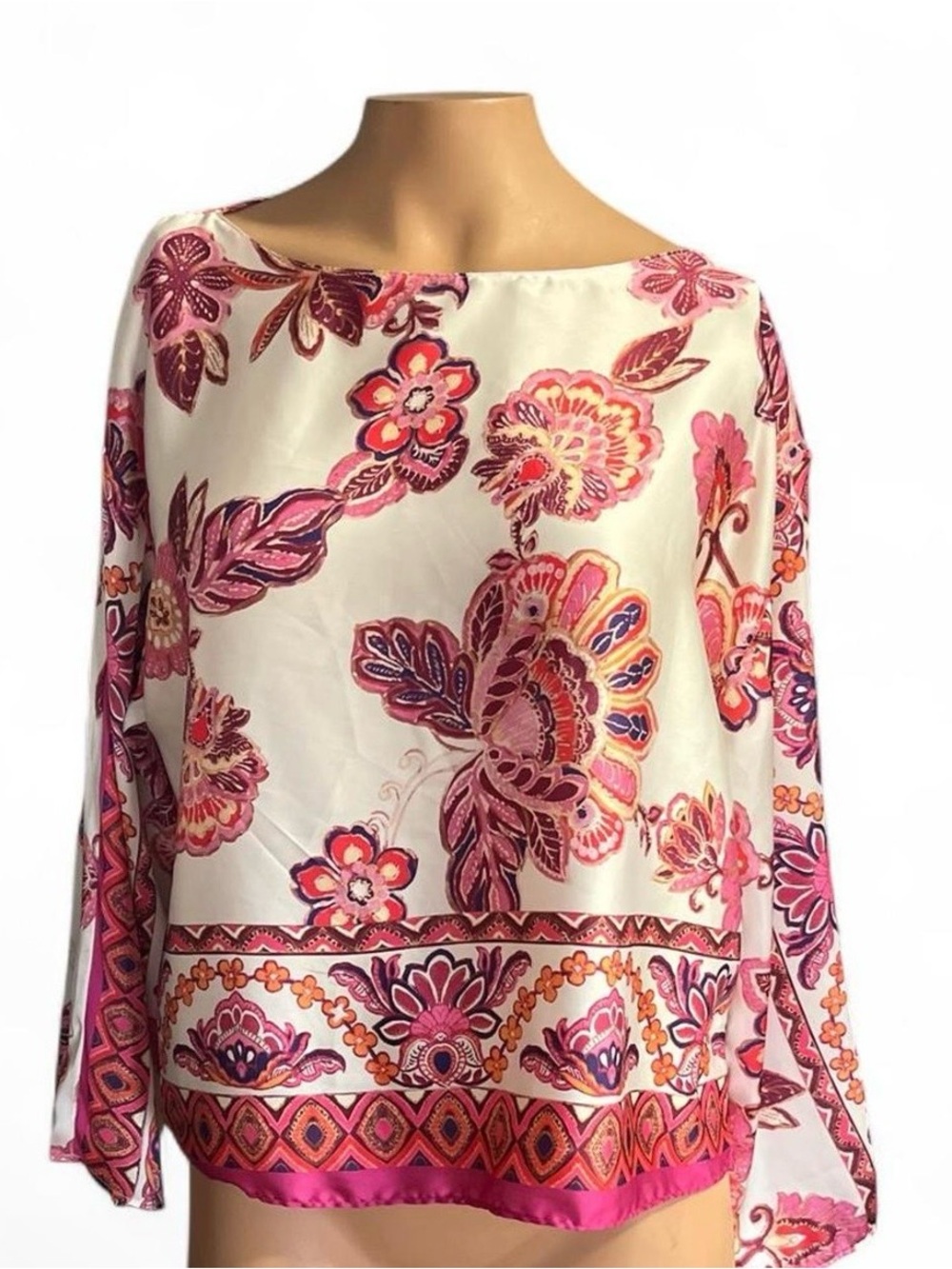 Zara Bohemian Floral Print Blouse